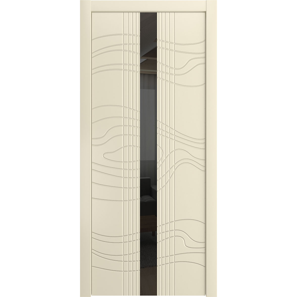Межкомнатная дверь "LP-12" (стекло)