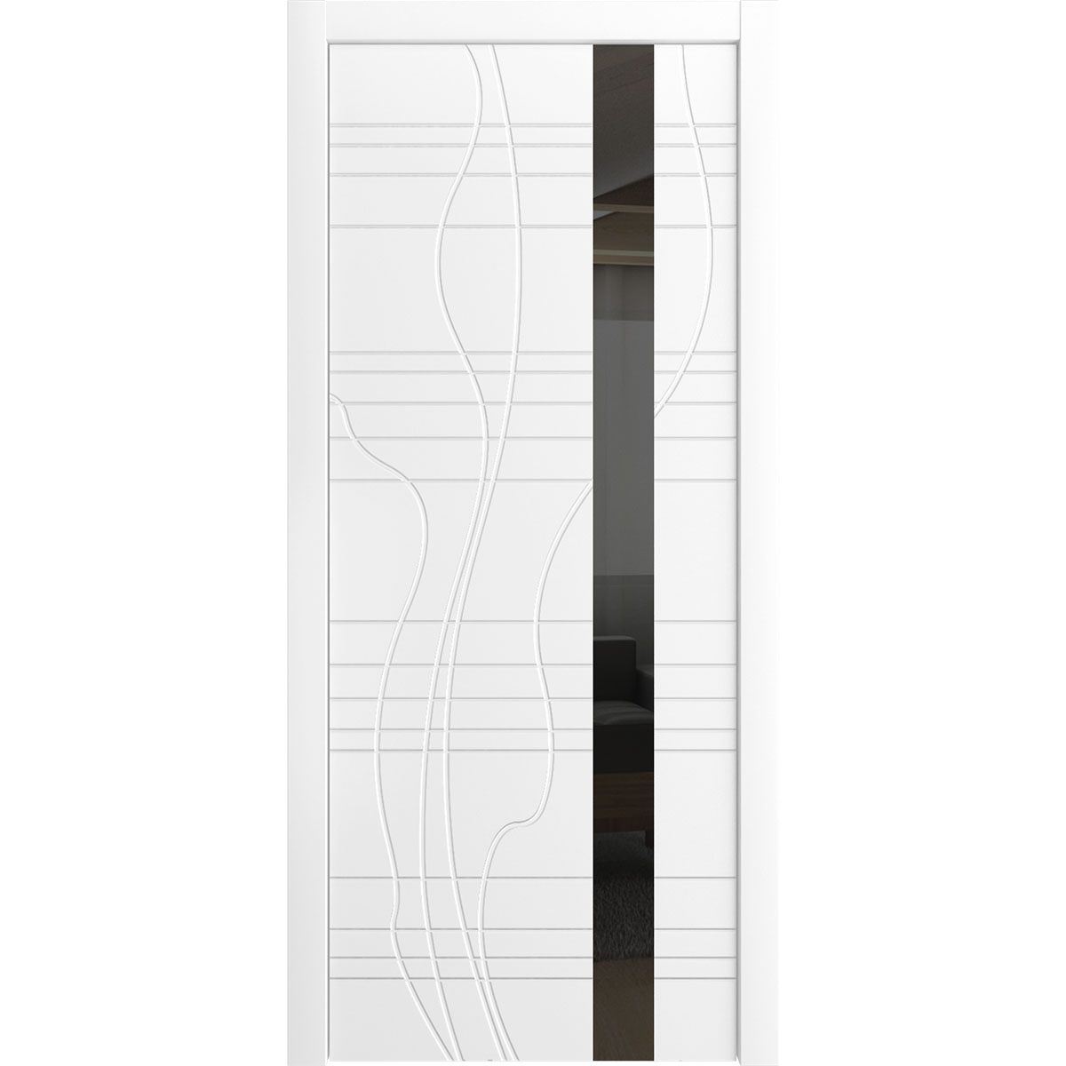 Межкомнатная дверь "LP-16" (стекло)