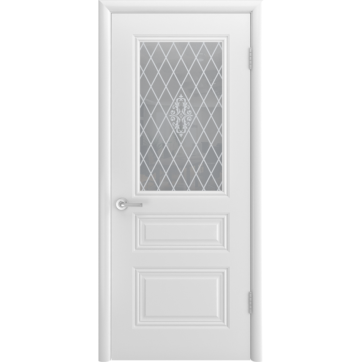 Межкомнатная дверь "Трио Грейс" (стекло)